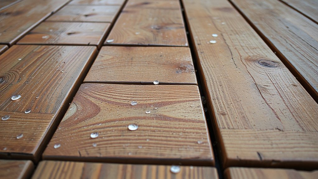 are the decking boards treated
