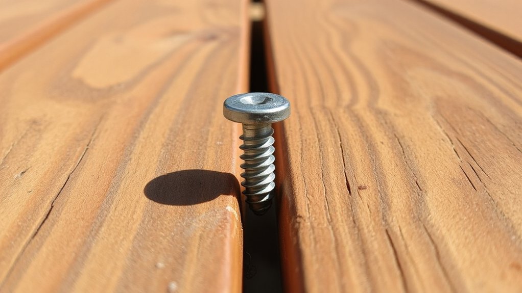 benefits of decking screws