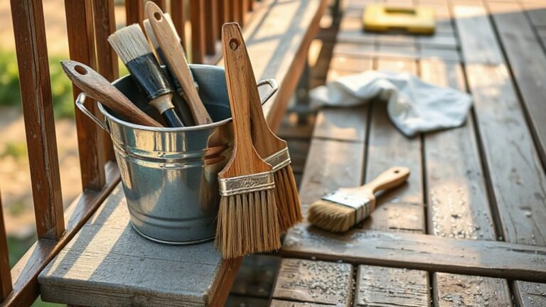 clean stain brushes thoroughly