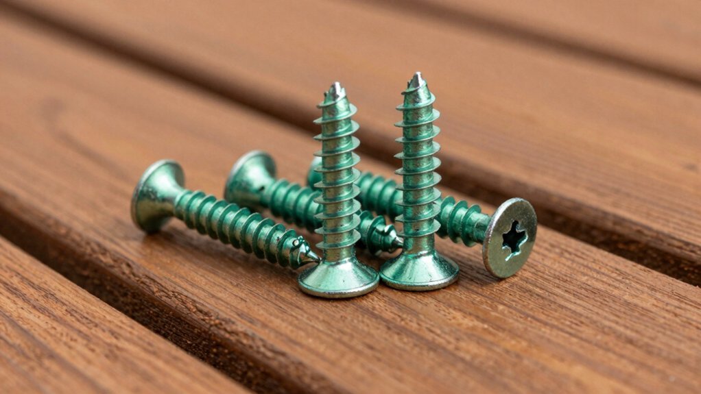 corrosion resistant aesthetically matched fasteners