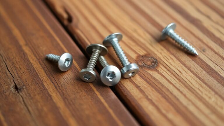 corrosion resistant screw design