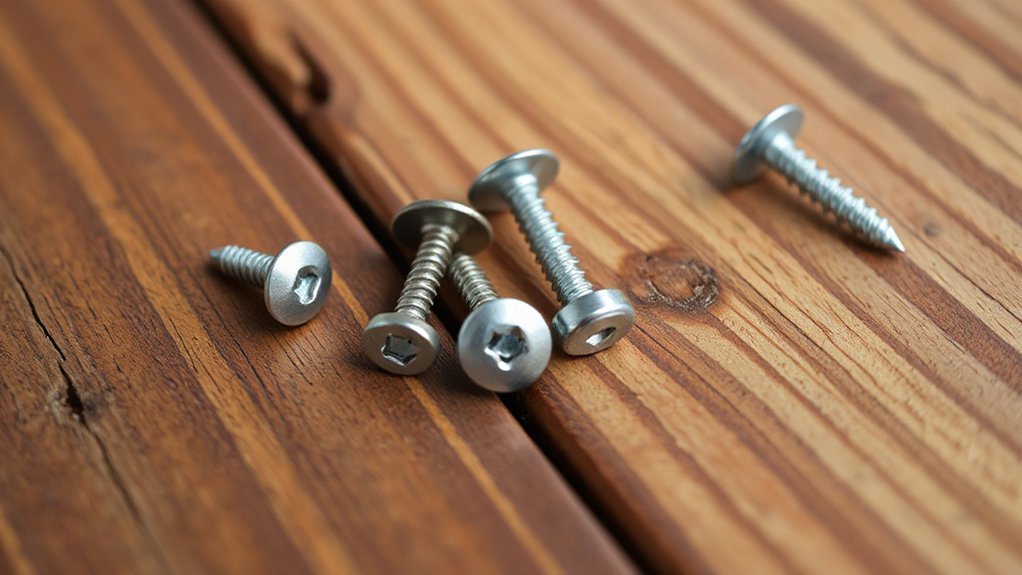 corrosion resistant screw design
