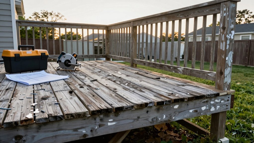 deck renovation decision options