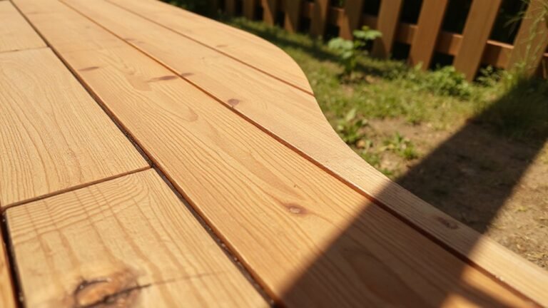 decking boards as fencing