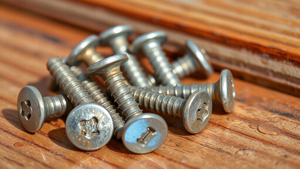 decking screws resistant to rust