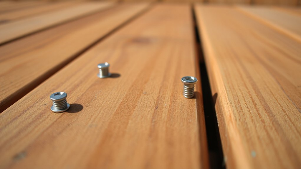 fasteners for outdoor decking