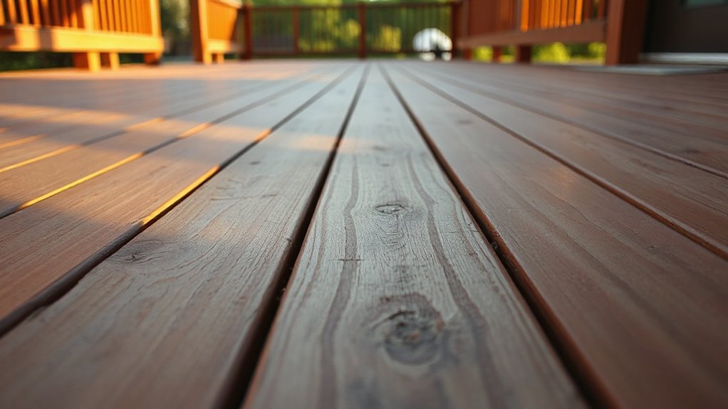 installing wooden outdoor flooring