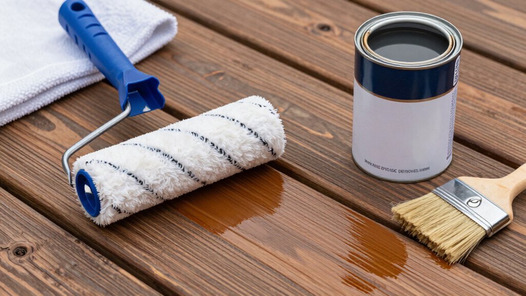 prep deck based on stain