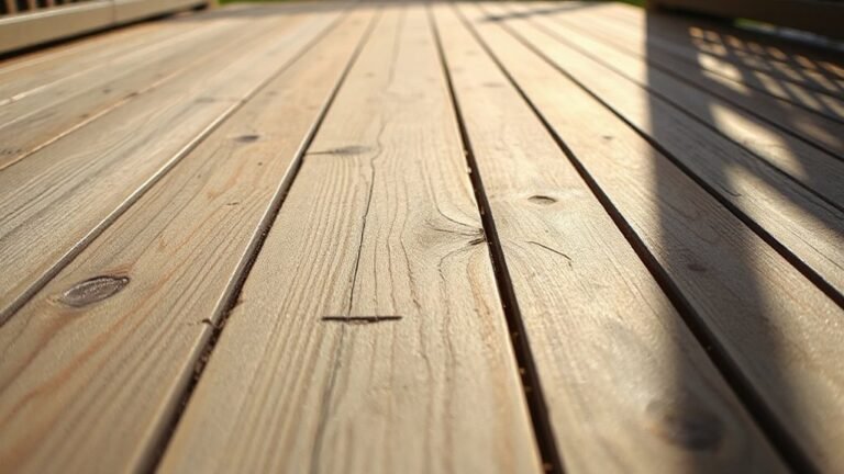 staggered decking board installation