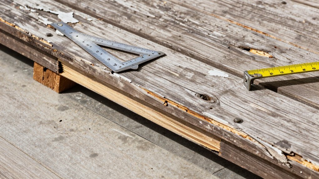 warped boards and underlayment